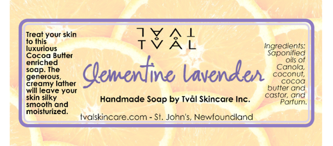 Cake Soap - Clementine Lavender