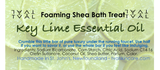 Bath Treat - Key Lime Essential Oil