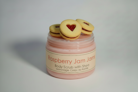 Raspberry Jam Jams Whipped Sugar