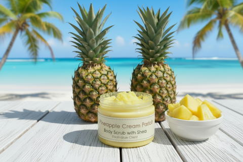 Pineapple Cream Parfait - Whipped Sugar