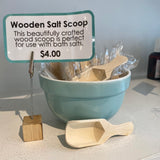 Wooden Salt Scoop